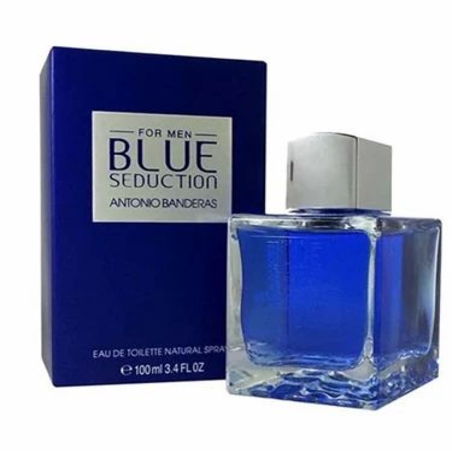 Blue Seduction By Antonio Banderas For Men 3.4 Oz | * New