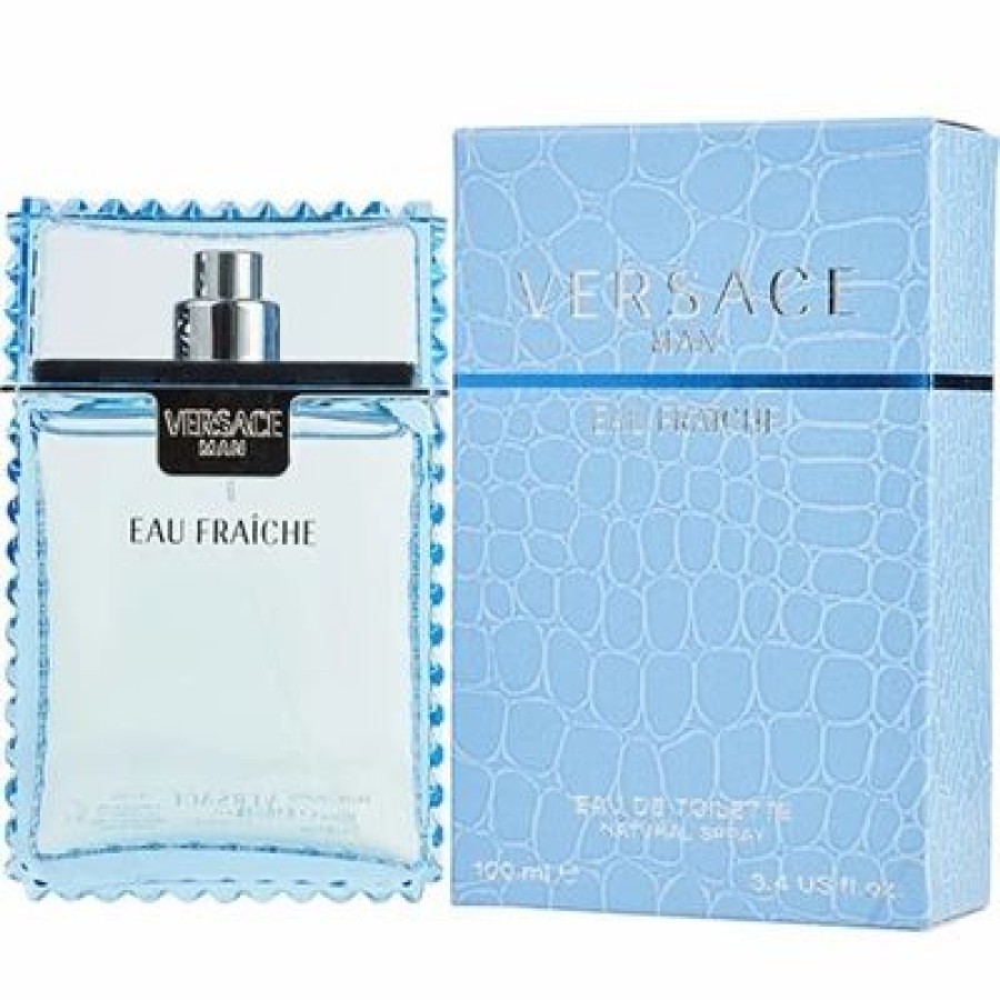 Versace Man Eau Fraiche By Gianni Versace For Men 3.4Oz | * New