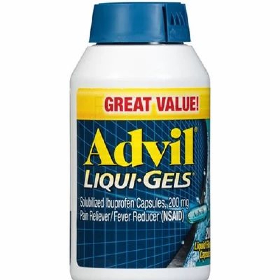 Advil Advil Liquigels Pain Reliever Fever Reducer 200 Count Liquid Filled Capsules | * Clearance