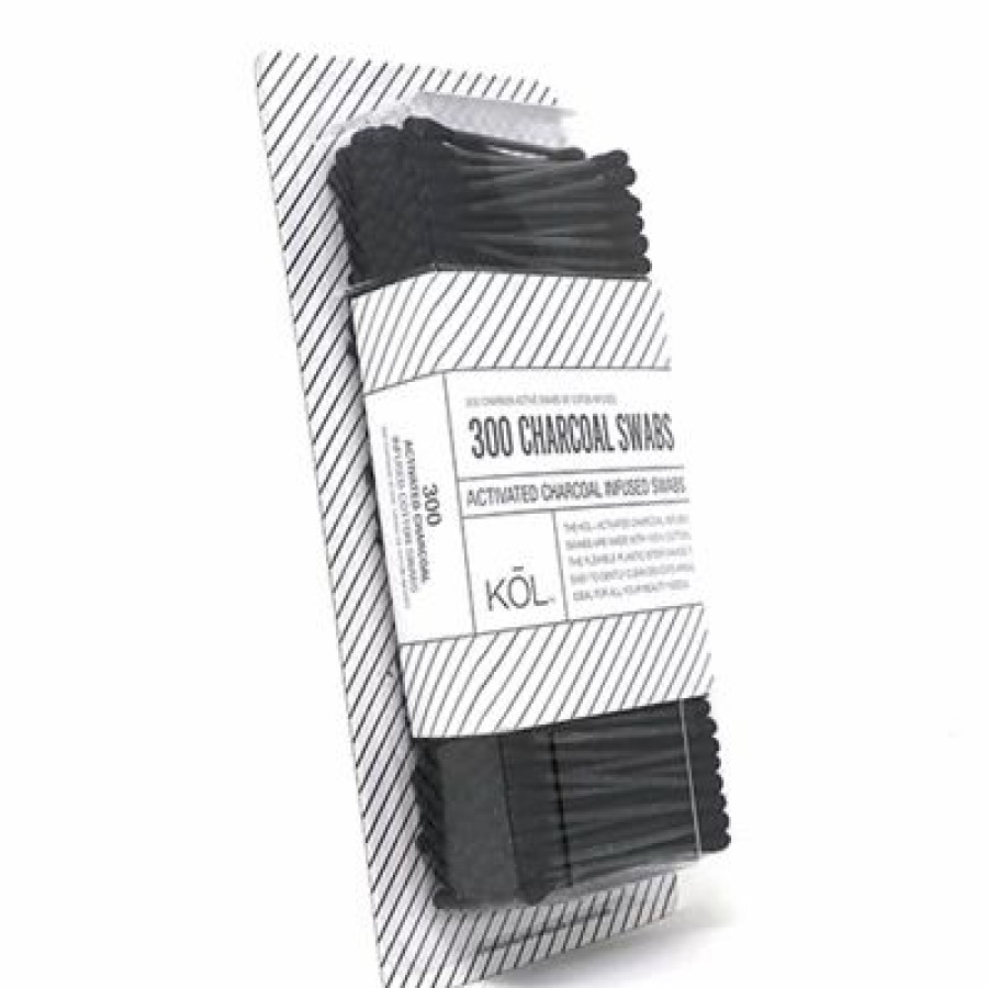 Kol 300 Activated Charcoal Infused Swabs | * Online