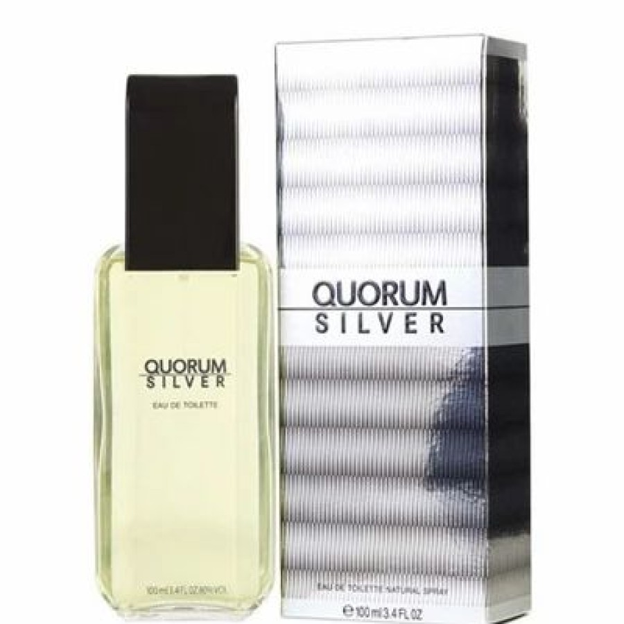 Quorum Silver By Antonio Puig For Men 3.4 Oz | * Hot