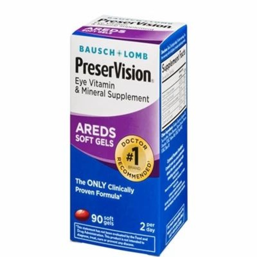 Bausch & Lomb Bausch + Lomb Preservision Areds Soft Gels 90 Softgels | * Best