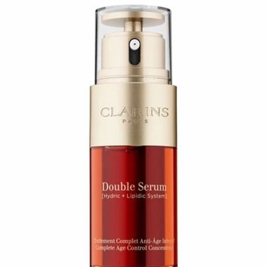 Clarins Double Serum Complete Age Control Concentrate 1Oz / 30Ml | * New