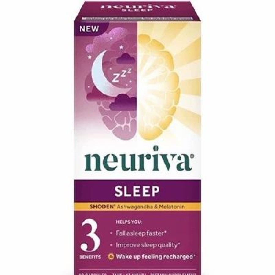 Schiff Schiff Neuriva Sleep Support With Shoden Ashwagandha Melatonin 30 Capsules | * Wholesale