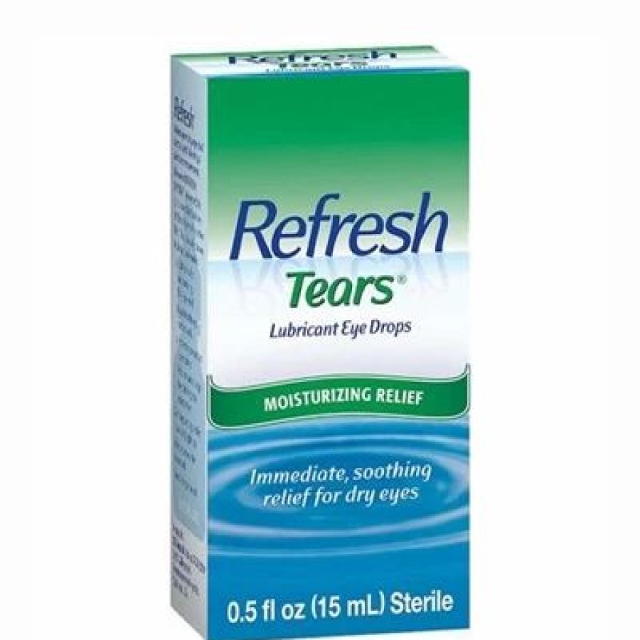 Refresh Tears Lubricant Eye Drops Moisturizing Relief 0.5Oz / 15Ml | * Clearance