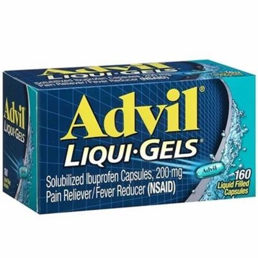 Advil Advil Liqui Gels Pain Reliever Fever Reducer 160 Liquid Filled Capsules | * New