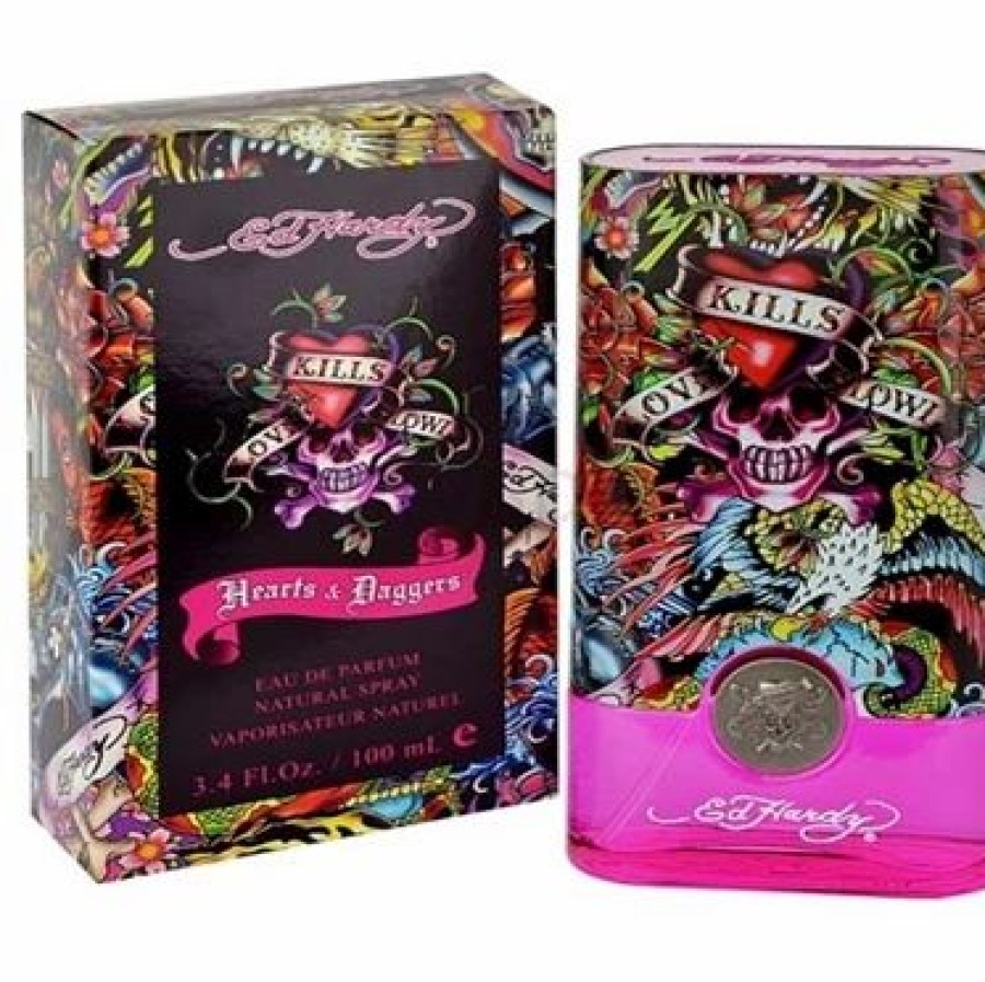 Ed Hardy Hearts Daggers By Christian Audigier For Women 3.4 Oz | * Online