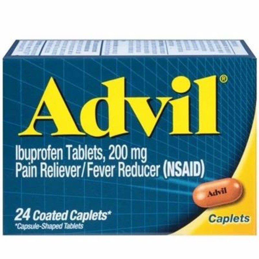 Advil Advil Pain Reliever Fever Reducer 24 Coated Caplets | * Clearance