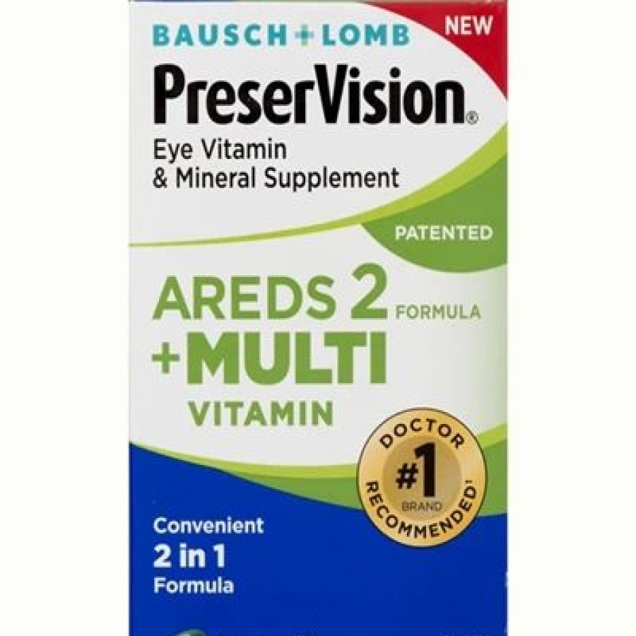 Bausch & Lomb Bausch + Lomb Preservision Areds 2 Formula + Multi Vitamin 100 Softgels | * Clearance