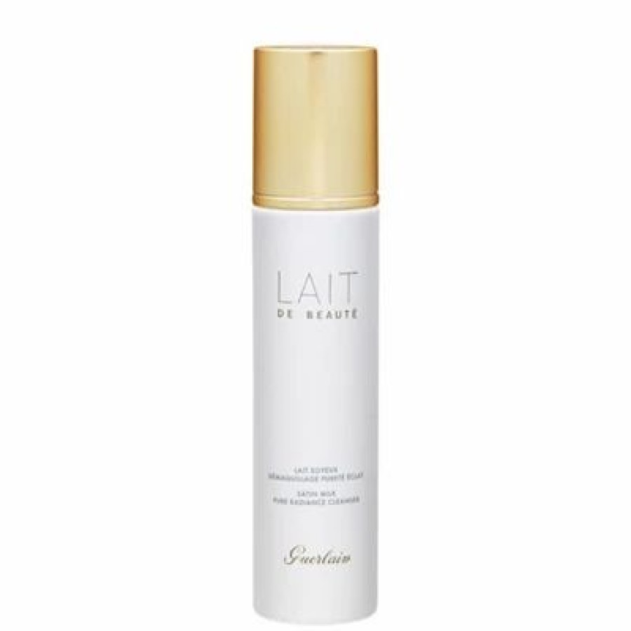 Guerlain Lait De Beaute Satin Milk Pure Radiance Cleanser 6.7Oz / 200Ml | * New