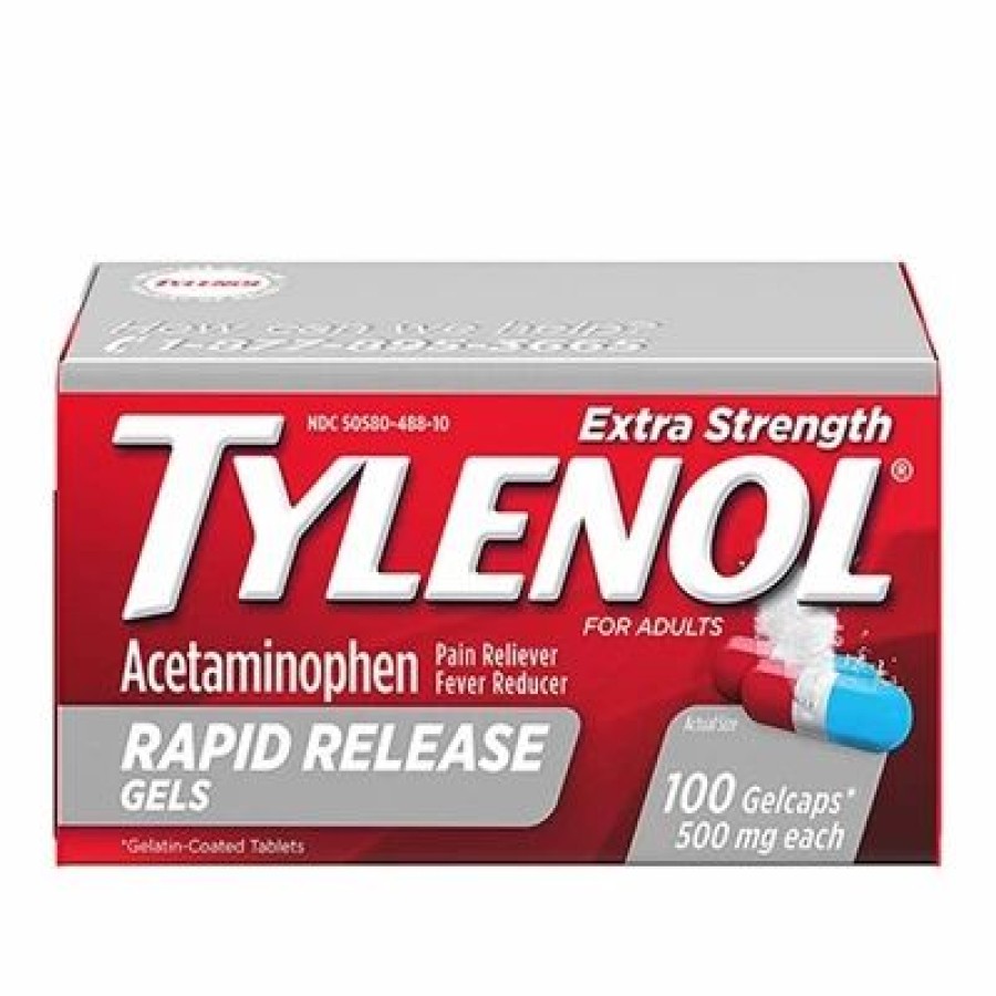 Tylenol Tylenol Extra Strength Rapid Release 100 Gelcaps | * Hot