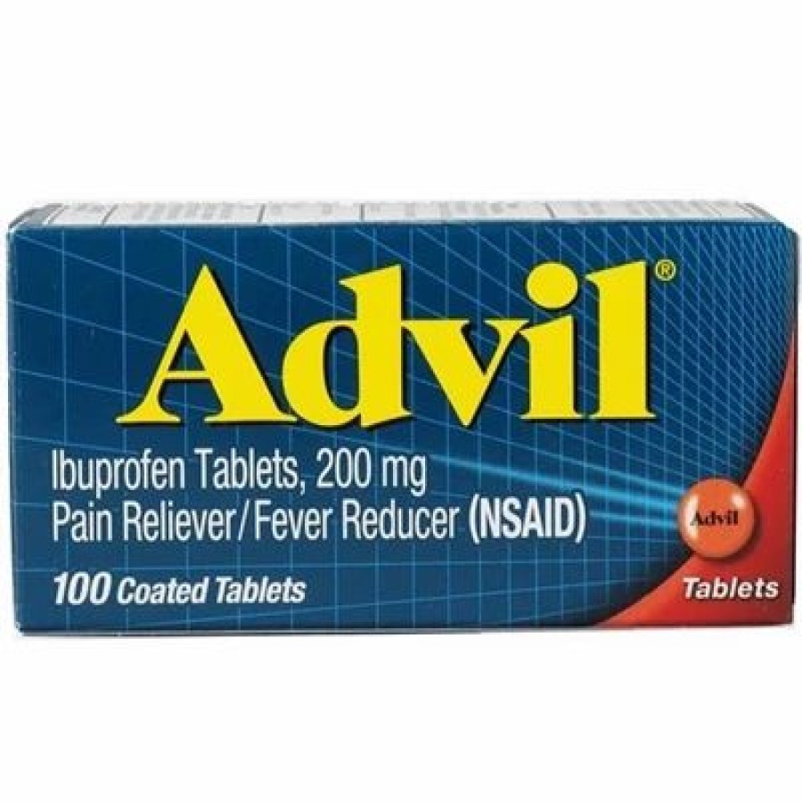 Advil Advil Pain Reliever Fever Reducer 100 Coated Tablets | * Wholesale