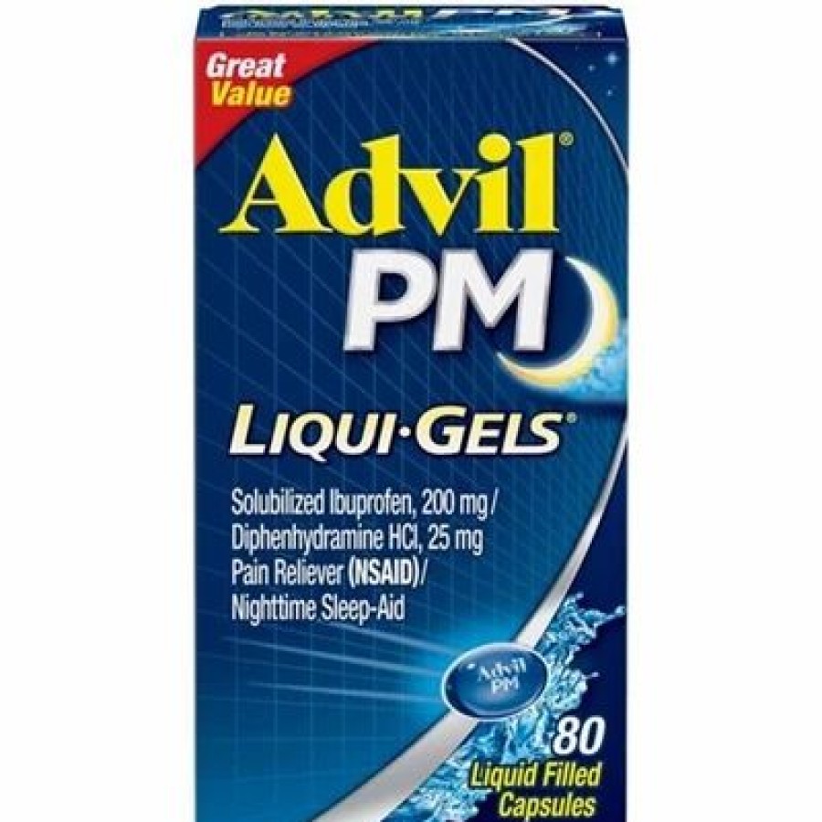 Advil Advil Pm Liqui Gels 80 Liquid Filled Capsules | * Hot