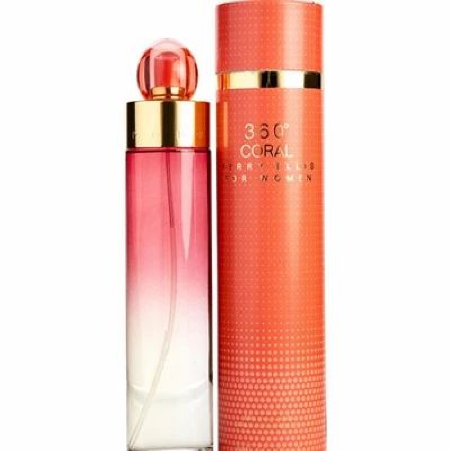 360 Coral By Perry Ellis For Women 6.8Oz | * Hot