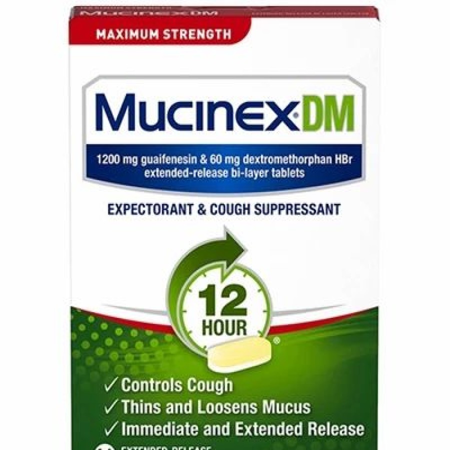 Mucinex Mucinex Dm 12 Hour Expectorant 14 Bilayer Tablets | * New