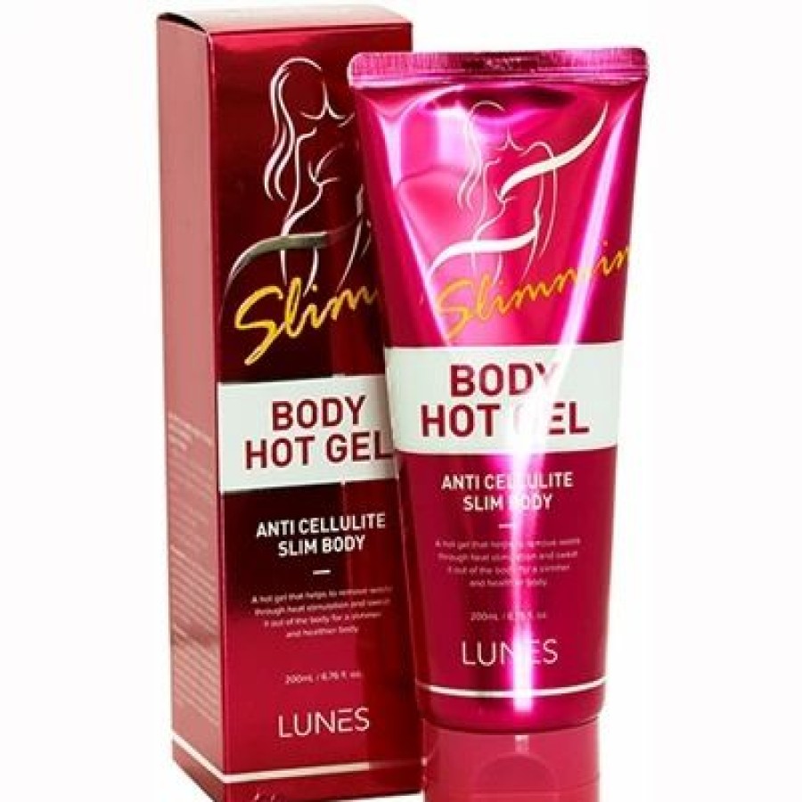 Lunes Body Hot Gel Anti Cellulite 6.76Oz / 200Ml | * Online