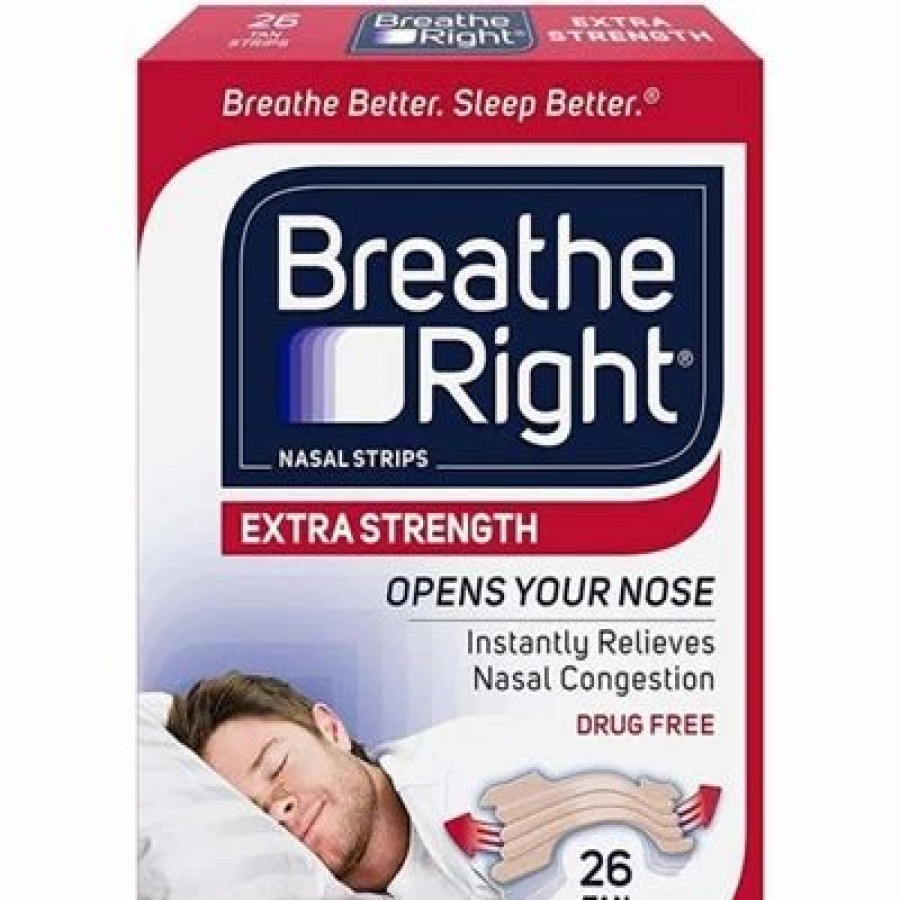 Breathe Right Extra Strength 26 Tan Strips | * Clearance