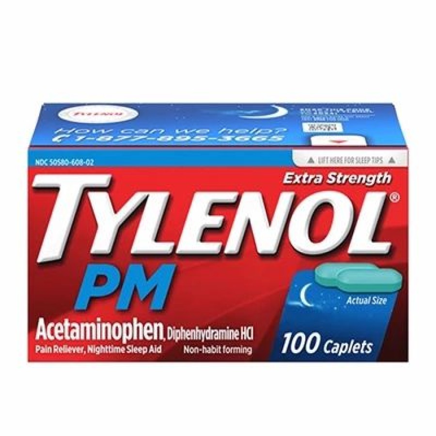 Tylenol Tylenol Pm Extra Strength Nighttime Sleep Aid 100 Caplets | * Best