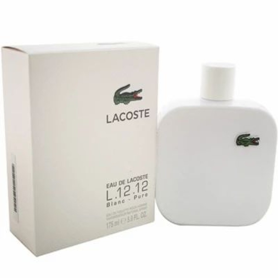 Eau De Lacoste L.12.12 Blanc Pure By Lacoste For Men 5.9Oz | * Wholesale