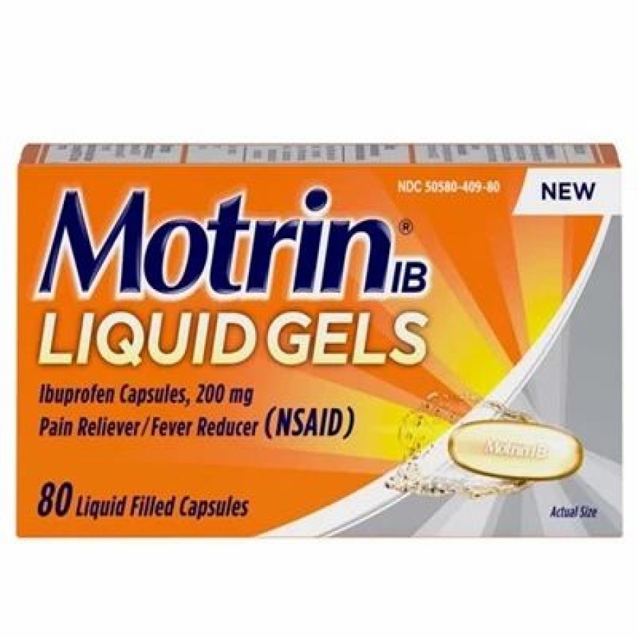 Motrin Ib Liquid Gels 80 Liquid Filled Capsules | * Wholesale