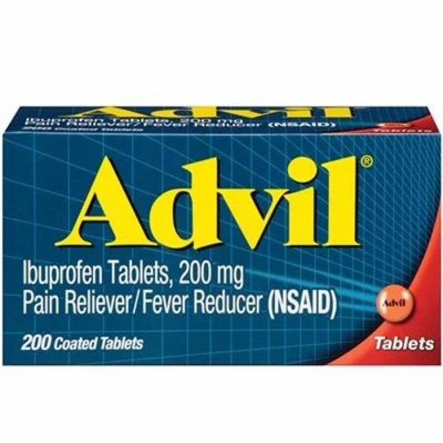 Advil Advil Pain Reliever Fever Reducer 200 Coated Tablets | * New