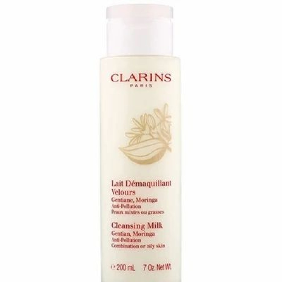 Clarins Cleansing Milk Gentian Combination / Oily Skin 7Oz / 200Ml | * Online