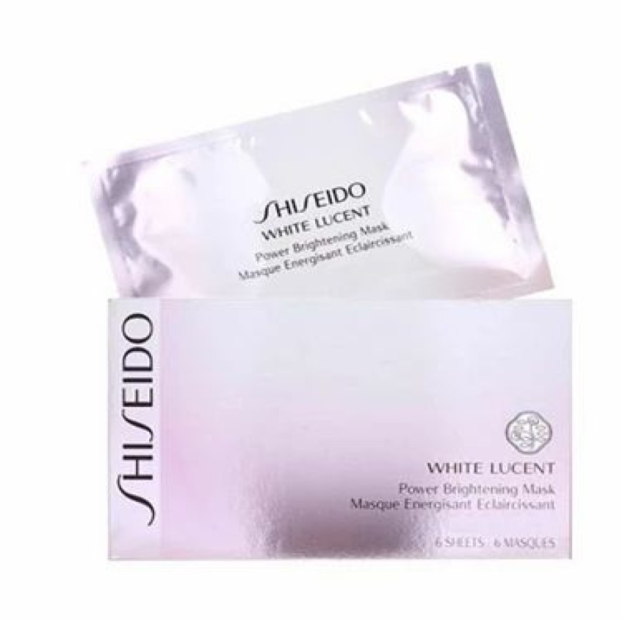 Shiseido White Lucent Power Brightening Mask 6 Sheets | * New