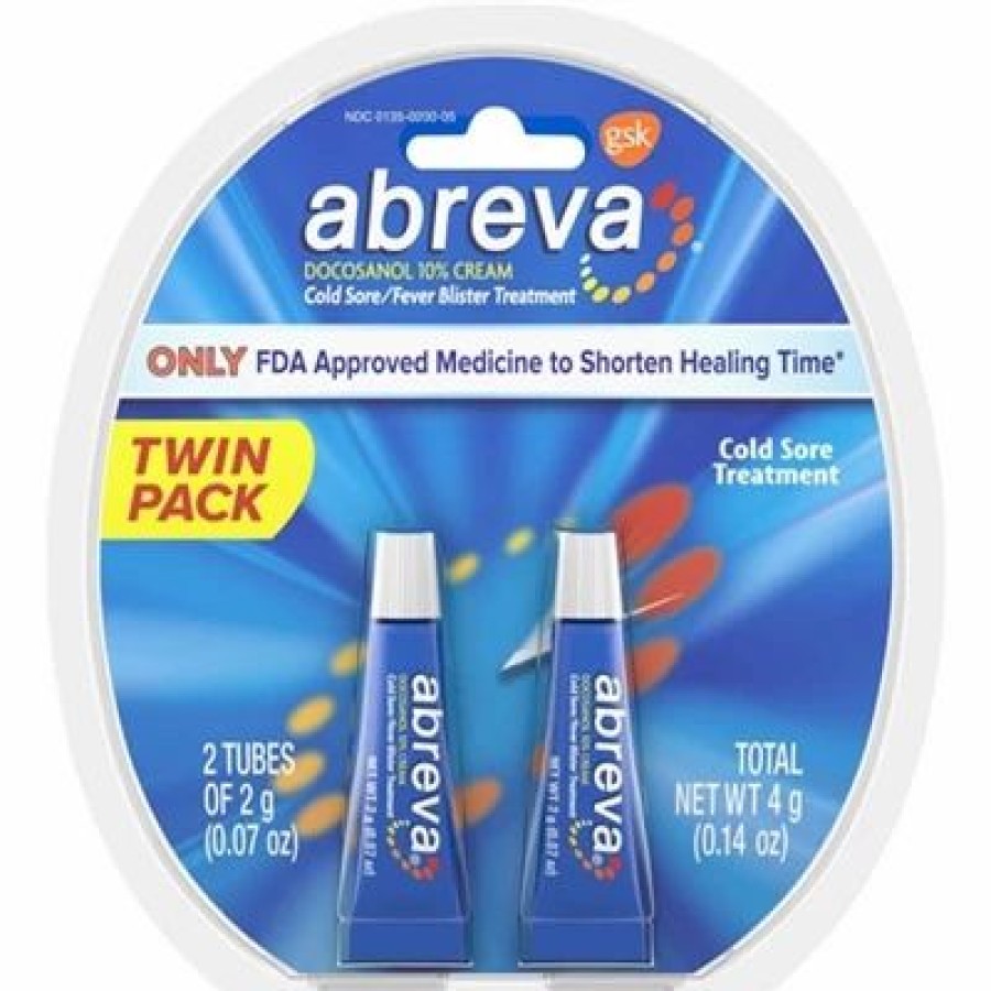 Abreva Twin Pack 0.14Oz / 4G | * Hot