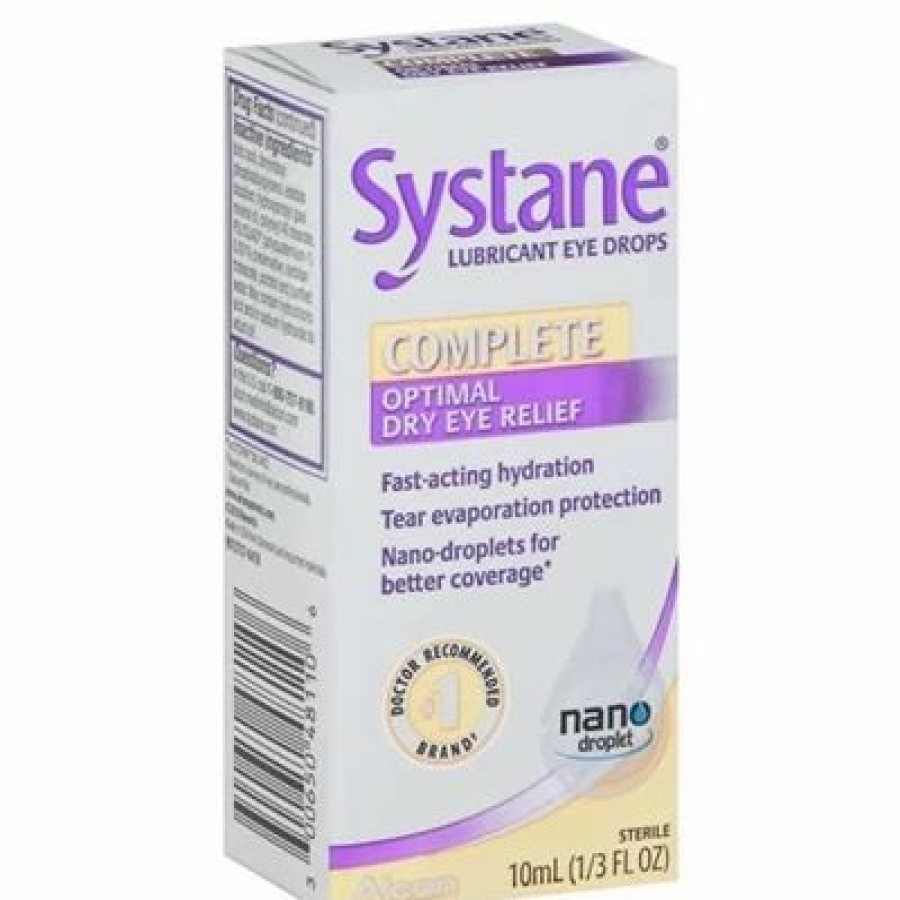 Systane Complete Optimal Dry Eye Relief 0.33Oz / 10Ml | * Best