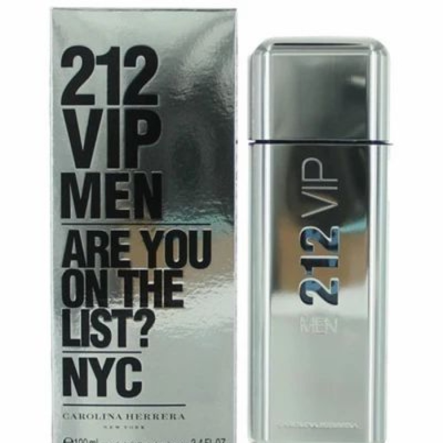 212 Vip By Carolina Herrera For Men 3.4 Oz | * Clearance