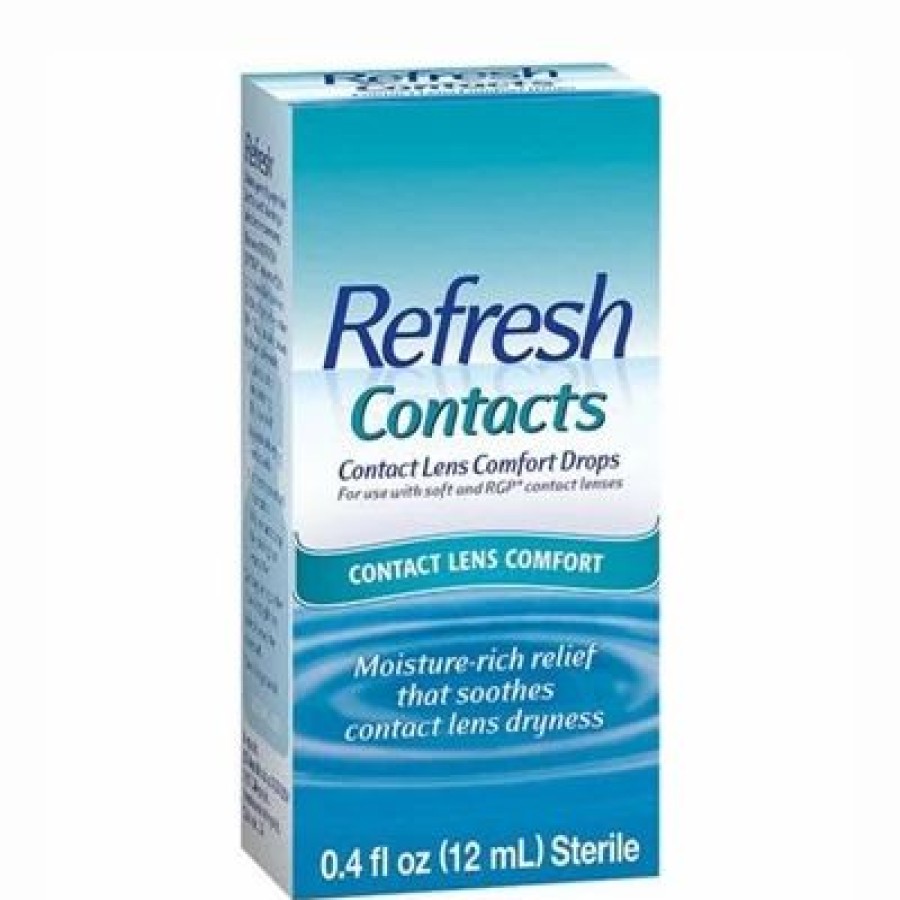 Refresh Contacts Lens Comfort Drops 0.4Oz / 12Ml | * Online