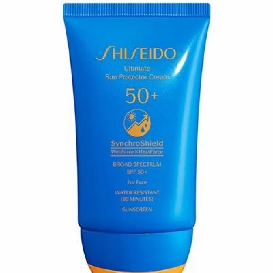 Shiseido Ultimate Sun Protector Cream Synchroshield For Face Spf50 2Oz / 50Ml | * Wholesale