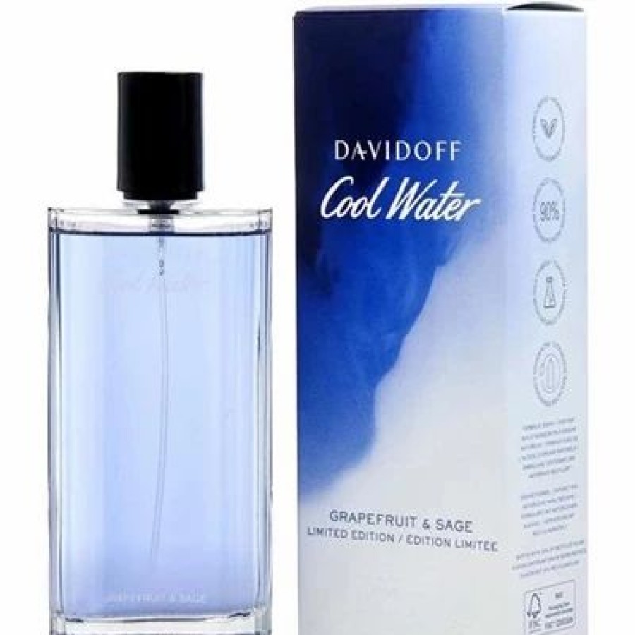 Cool Water Grapefruit And Sage Limited Edition By Zino Davidoff For Men 4.2Oz | * Hot