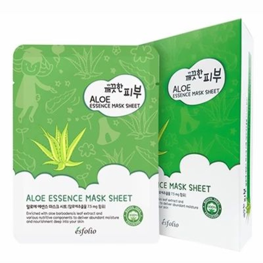 Esfolio Aloe Essence Mask 10 Sheets | * Hot