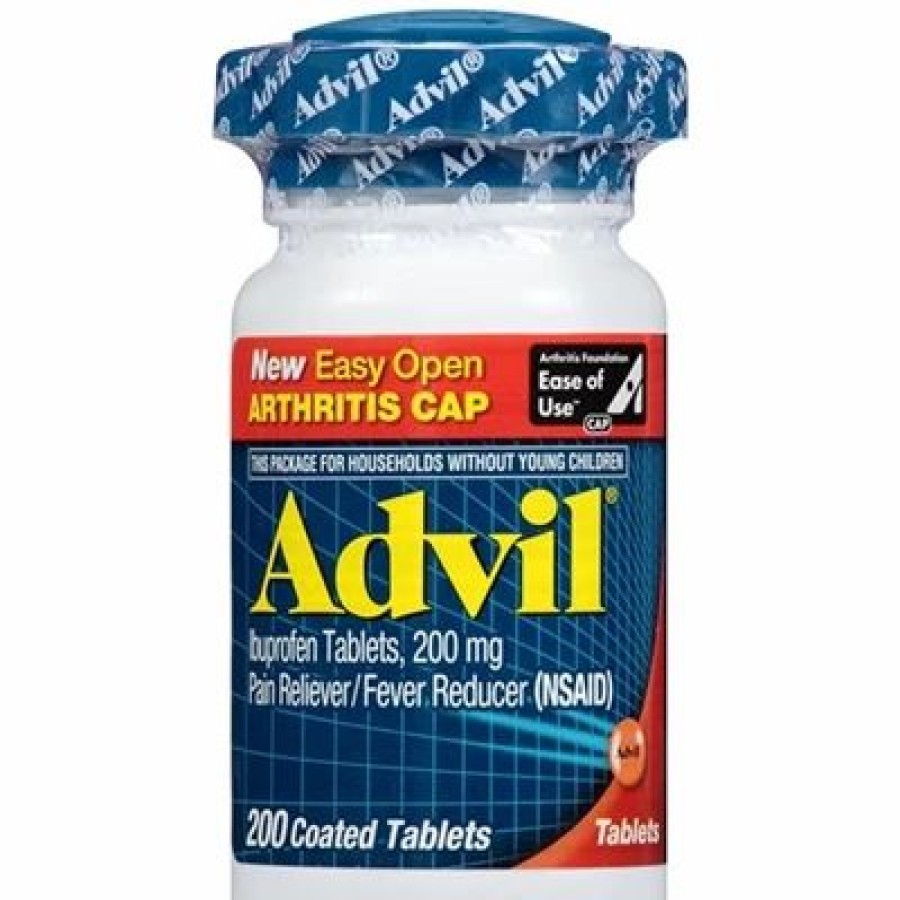 Advil Advil Pain Reliever Fever Reducer 200 Count Coated Tablets | * Online