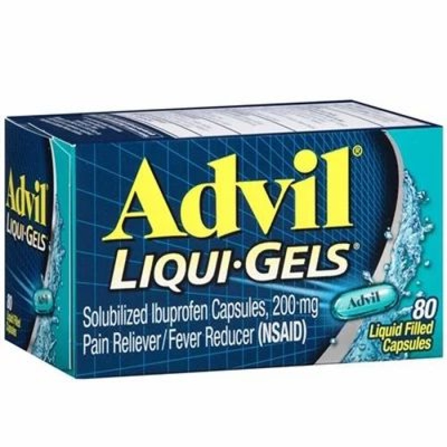 Advil Advil Liqui Gels 80 Liquid Filled Capsules | * New