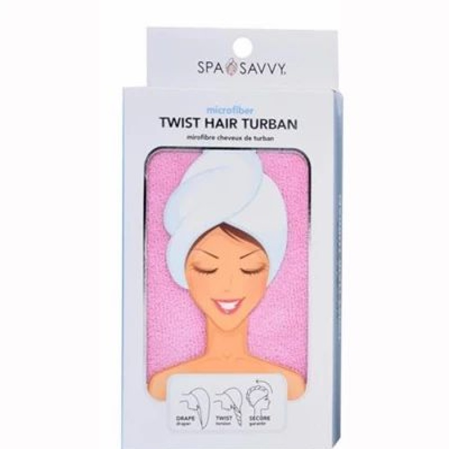 Spa Savvy Microfiber Twist Colors May Vary | * Wholesale