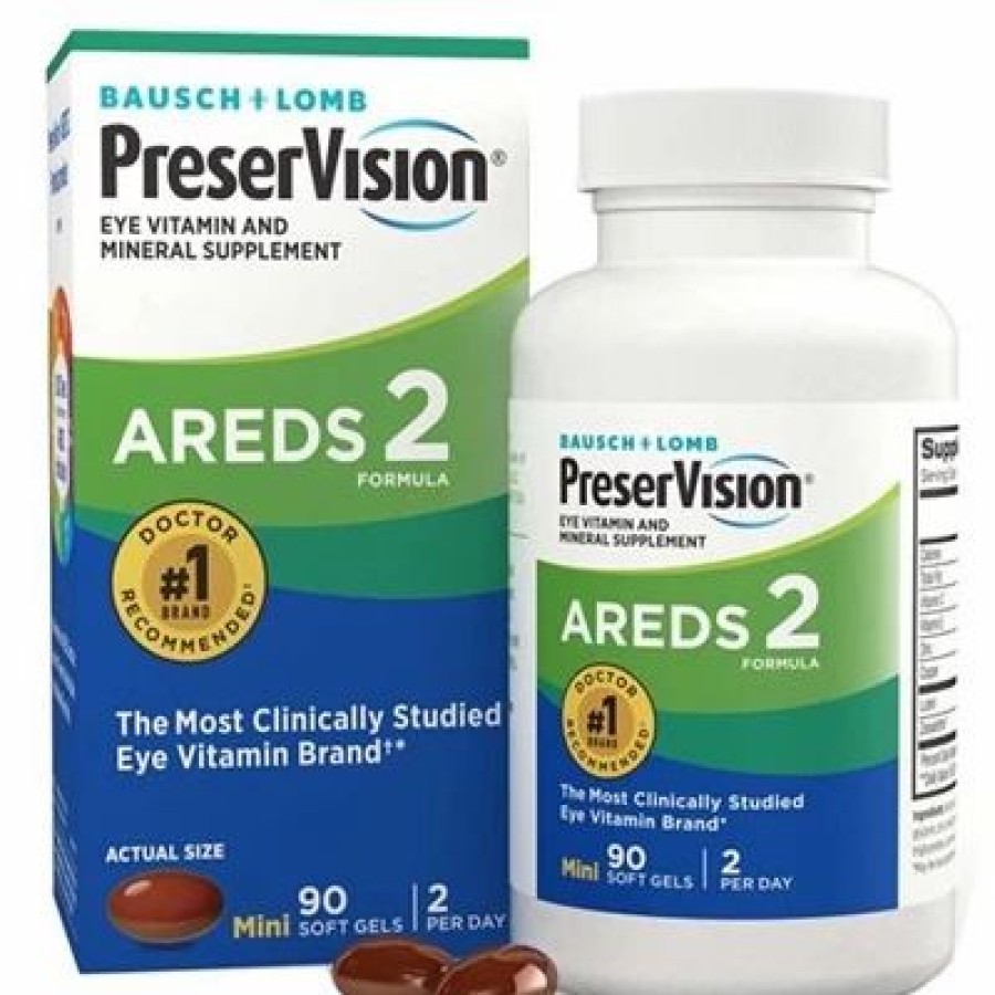 Bausch & Lomb Bausch + Lomb Preservision Areds 2 90 Mini Soft Gels | * Online