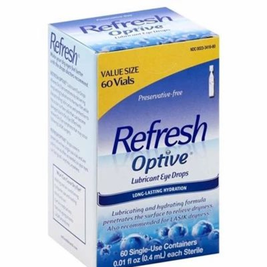 Refresh Optive 60 Vials 0.01Oz / 0.4Ml | * Wholesale