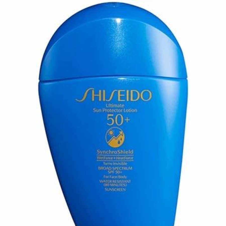 Shiseido Ultimate Sun Protector Lotion Synchroshield Spf50 For Face Body 1.6Oz / 50Ml | * Clearance